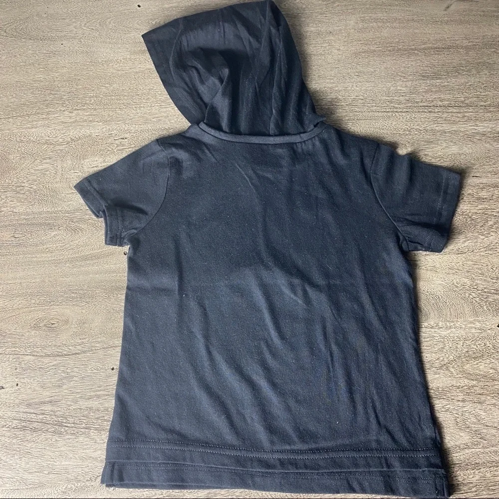 Let’s Roll Black Hoodie T-Shirt Size 3T